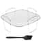 Multifunctional Air Fryer Rack Stainless Steel Cooking And Roasting Tray 8