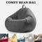 Lazy Sofa Cover Bean Bag Chair Cover Comfortable Floor Lounger Cover 0