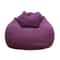 Lazy Sofa Cover Bean Bag Chair Cover Comfortable Floor Lounger Cover 14