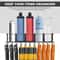 Carbon Steel Aerosol Spray Can Holder Wall Mounted Organizer Rack 3
