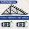Car Ceiling Storage Net Double Layer SUV Roof Organizer Cargo Mesh Bag 3