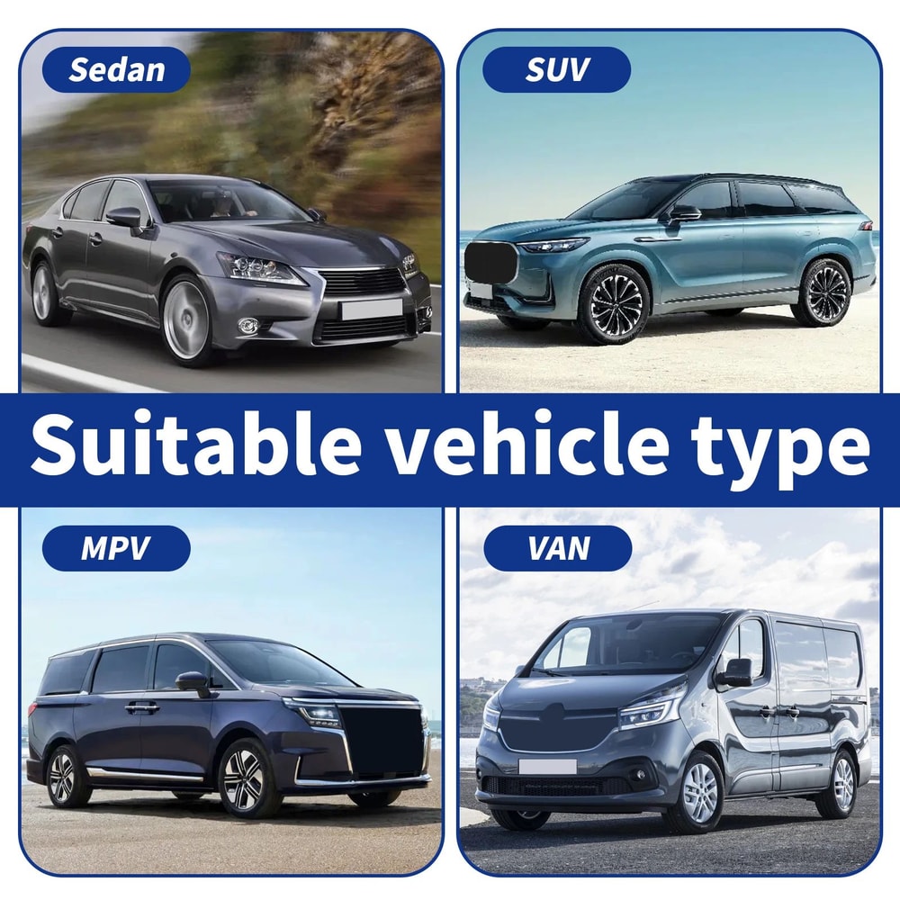 Car Ceiling Storage Net Double Layer SUV Roof Organizer Cargo Mesh Bag 4