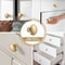 25 Piece Gold Drawer Knob Set Zinc Alloy Cabinet Handle Pulls 4
