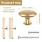 25 Piece Gold Drawer Knob Set Zinc Alloy Cabinet Handle Pulls 5