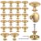 25 Piece Gold Drawer Knob Set Zinc Alloy Cabinet Handle Pulls 6