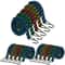 Heavy Duty Bungee Cords Set Elastic Luggage Straps With Hooks 7