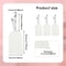 Adjustable Bed Sheet Straps Mattress Holder Clips Elastic Sheet Fasteners Set 5
