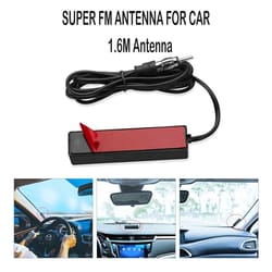 universal hidden car radio antenna amplified am fm signal booster kit