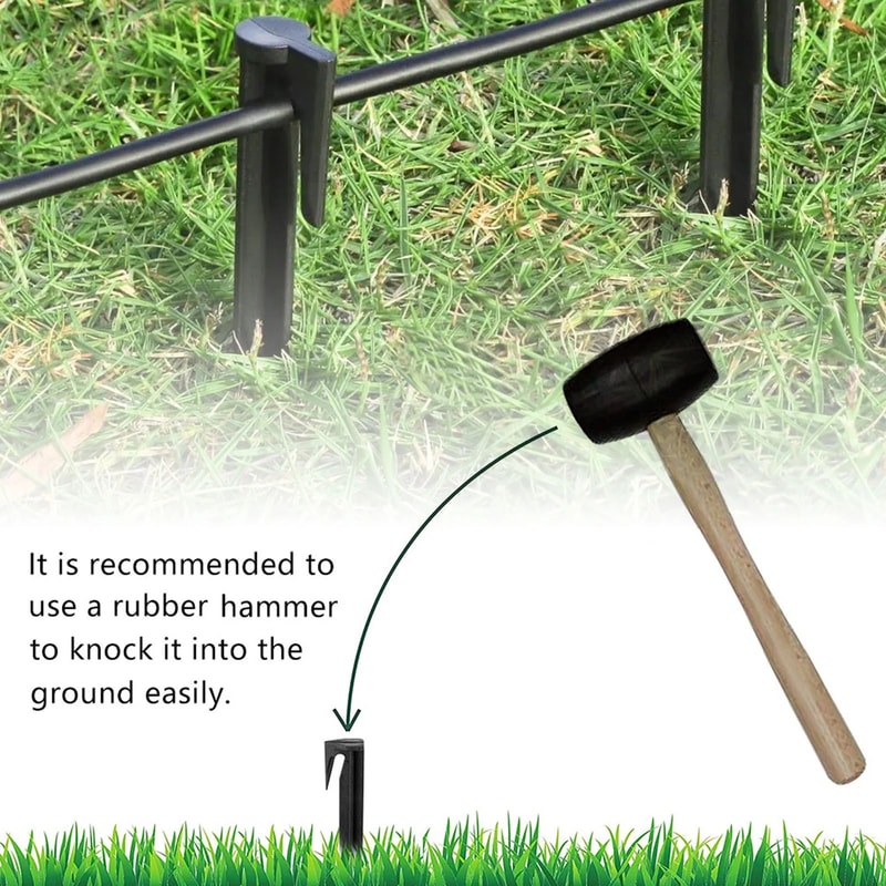 Garden Lawn Pegs Boundary Wire Stakes For Cable Fixing And Landscaping 1