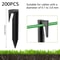 Garden Lawn Pegs Boundary Wire Stakes For Cable Fixing And Landscaping 7