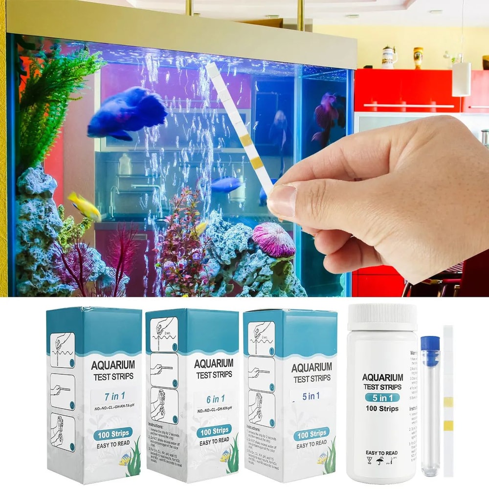 7 In 1 Aquarium Water Test Strips Kit For Accurate Fish Tank Monitoring 5