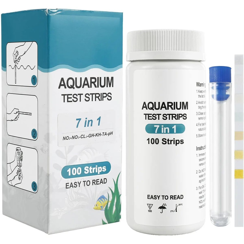 7 In 1 Aquarium Water Test Strips Kit For Accurate Fish Tank Monitoring 8