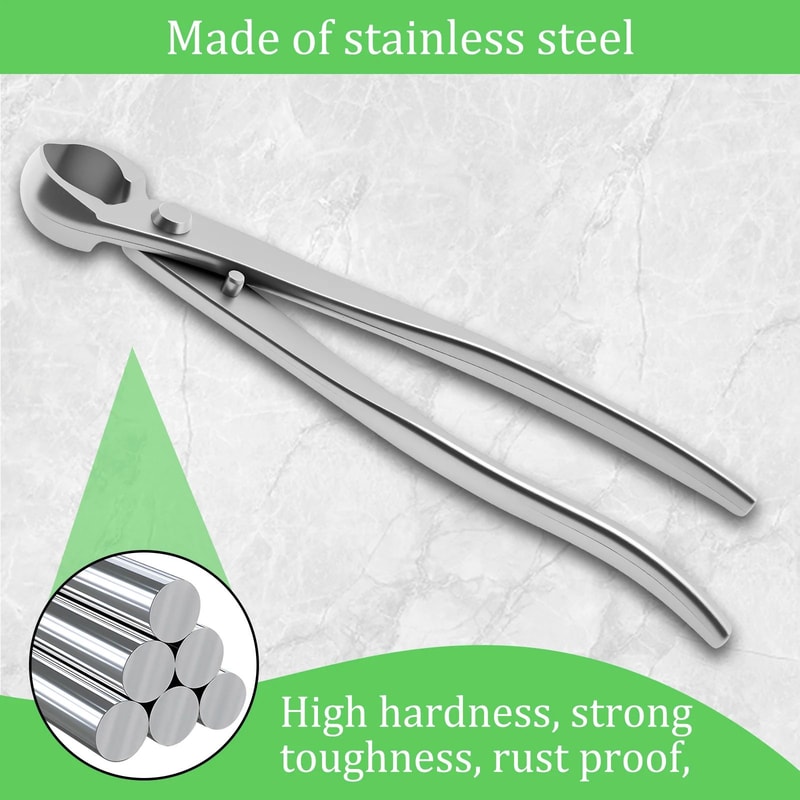 Bonsai Pruning Tool Kit Stainless Steel Precision Gardening Set 3