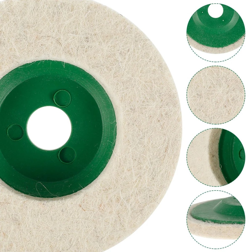 Wool Polishing Wheel Buffing Pads For Angle Grinder Car Detailing 3
