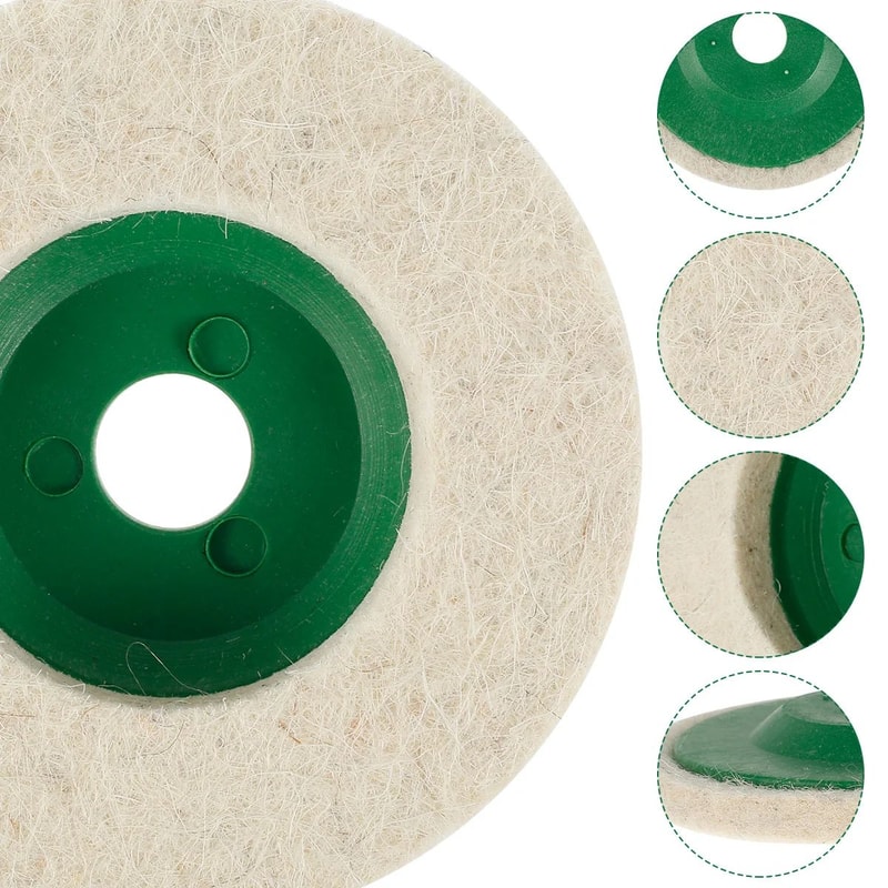 Wool Polishing Wheel Buffing Pads For Angle Grinder Car Detailing 3