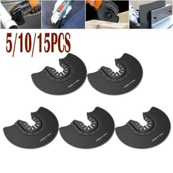 oscillating saw blade set for wood cutting and precision renovation