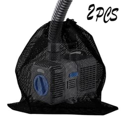 pond pump filter mesh bag anti clog protector with drawstring