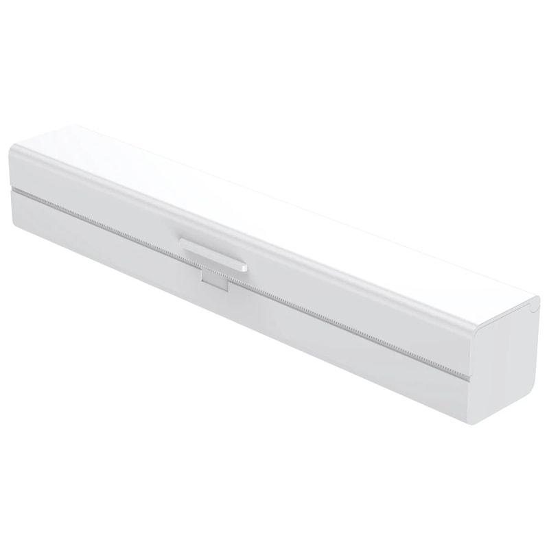 Cling Film Cutter Dispenser With Magnetic Wrap Organizer For Kitchen 6