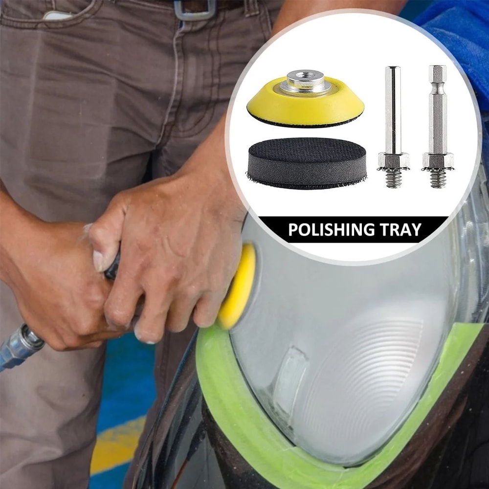 Sandpaper Disc Set For Headlight Restoration And Precision Polishing 1