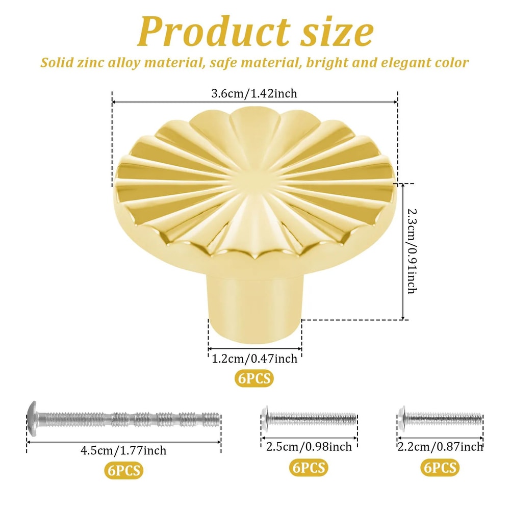 Solid Brass Cabinet Knobs Antique Style Drawer Pull Handles 8