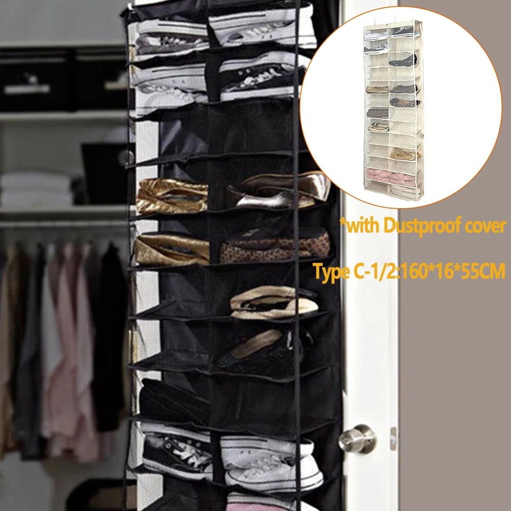 Hanging Closet Organizer With Multi Layer Storage For Clothes And Accessories 5