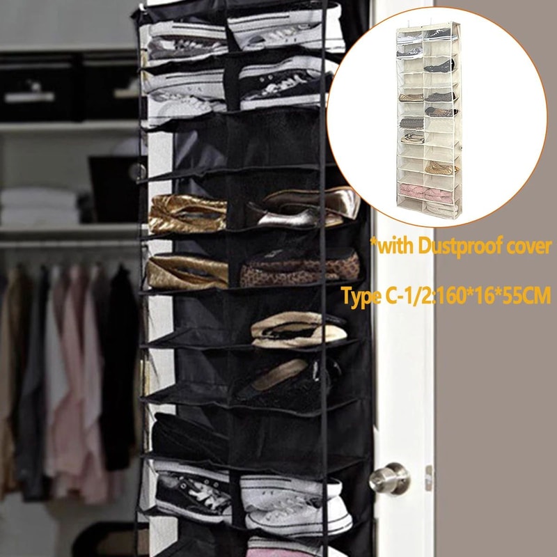 Hanging Closet Organizer With Multi Layer Storage For Clothes And Accessories 5