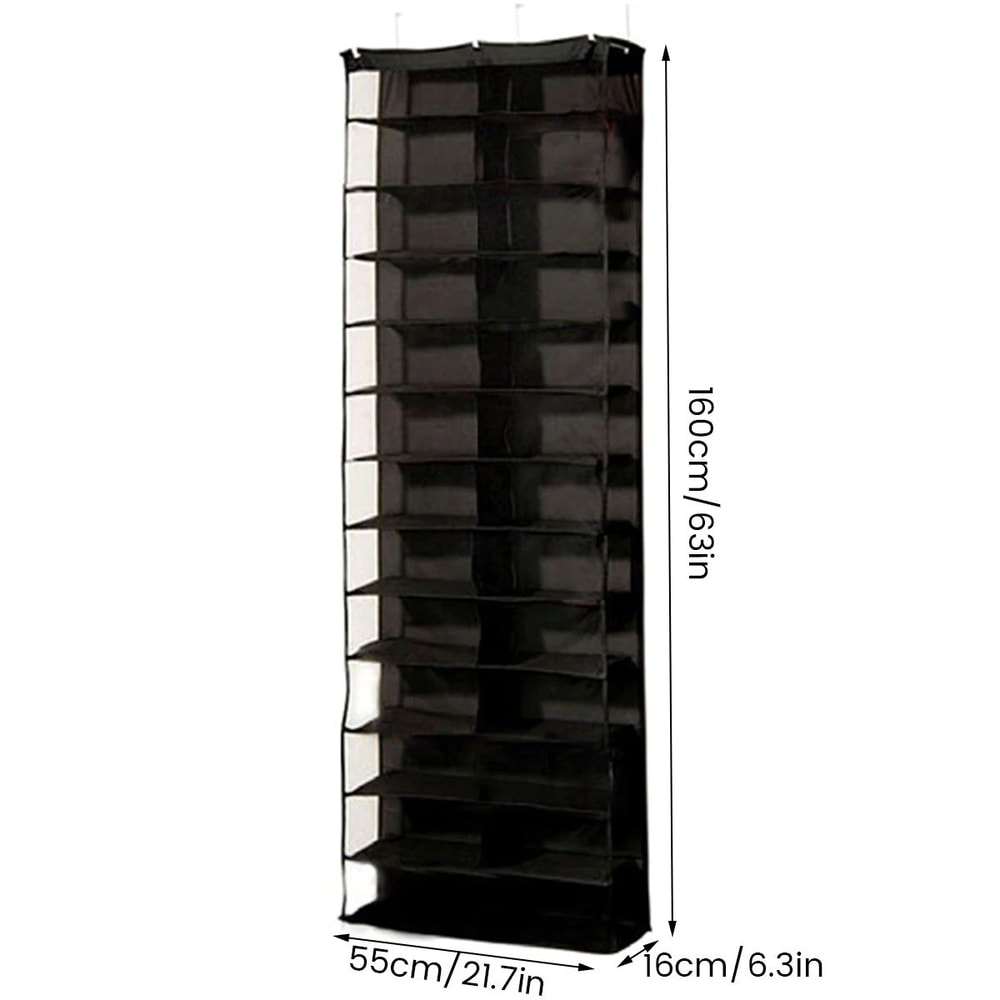 Hanging Closet Organizer With Multi Layer Storage For Clothes And Accessories 10