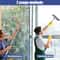 Extendable Window Cleaner Squeegee With Sponge For Streak Free Glass 3