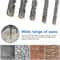 SDS Plus Hammer Drill Bit Set For Concrete Stone And Masonry 4