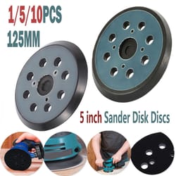 5 inch hook and loop sanding backing pad for grinder and polishing tools
