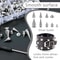Punk Studs And Spikes Kit Screwback Rivets For Leather And DIY Fashion 1