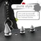 Punk Studs And Spikes Kit Screwback Rivets For Leather And DIY Fashion 2