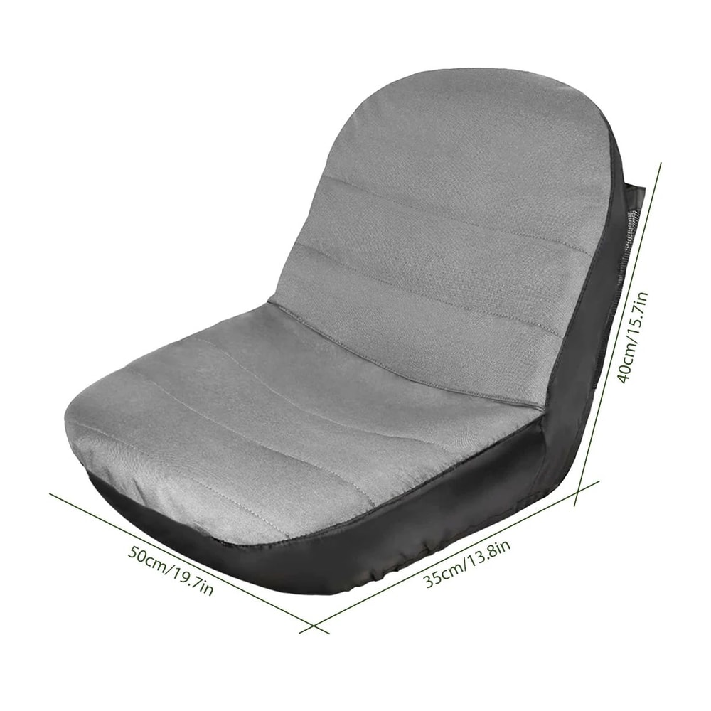 Waterproof Tractor Seat Cover For Riding Mower And Forklift Protection 5