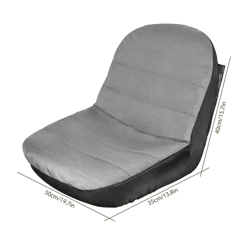 Waterproof Tractor Seat Cover For Riding Mower And Forklift Protection 5