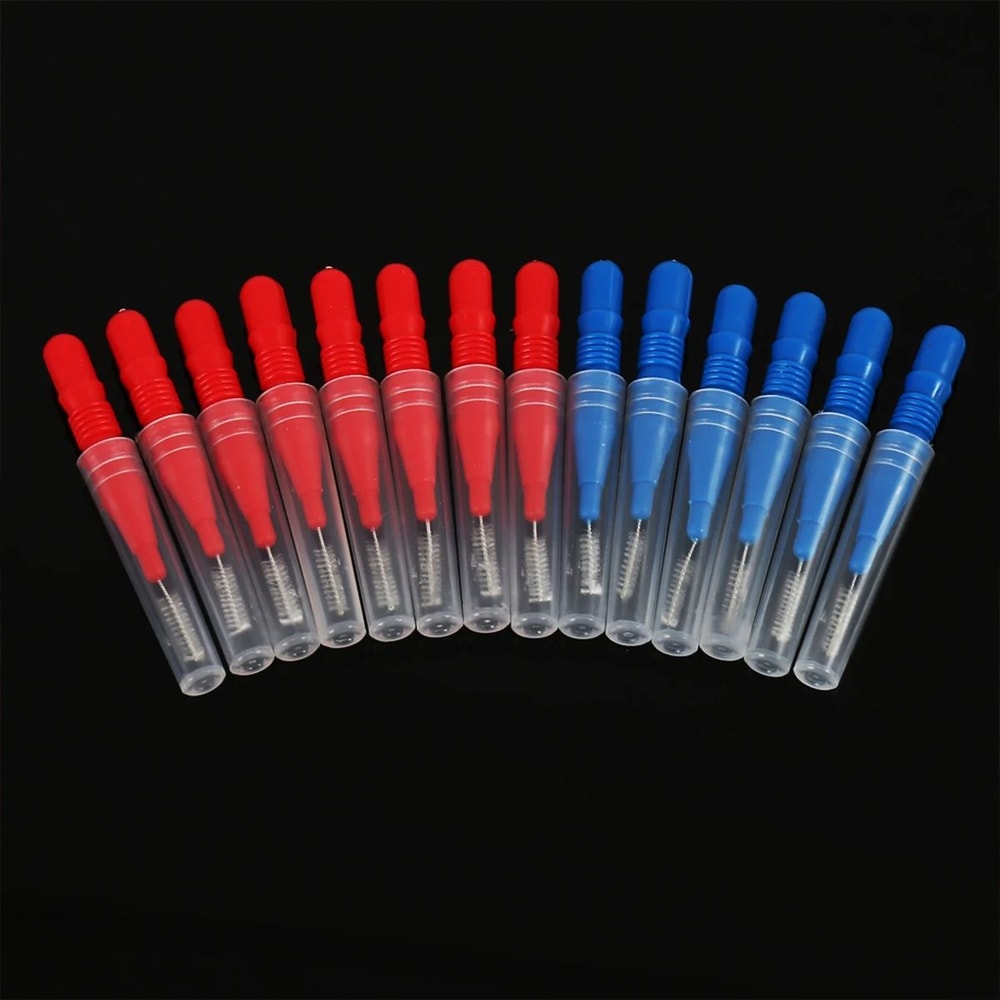 Interdental Brushes For Teeth Cleaning Soft Dental Floss Picks Set 2