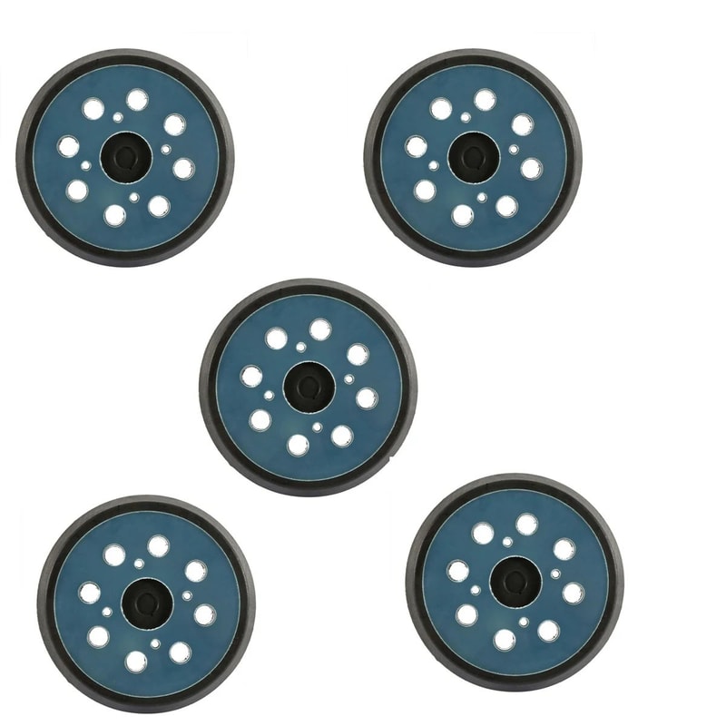 5 Inch Hook Loop Sanding Discs For Orbital Sander Smooth Finish Kit 7