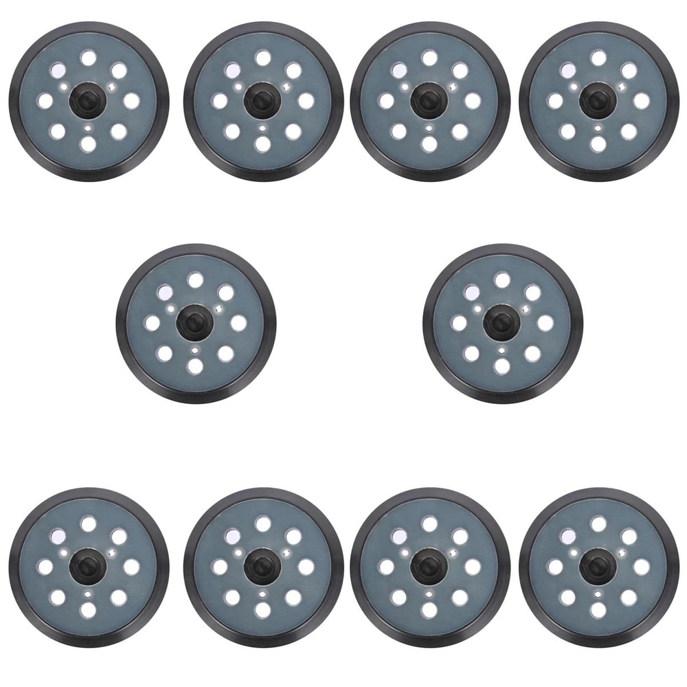 5 Inch Hook Loop Sanding Discs For Orbital Sander Smooth Finish Kit 11