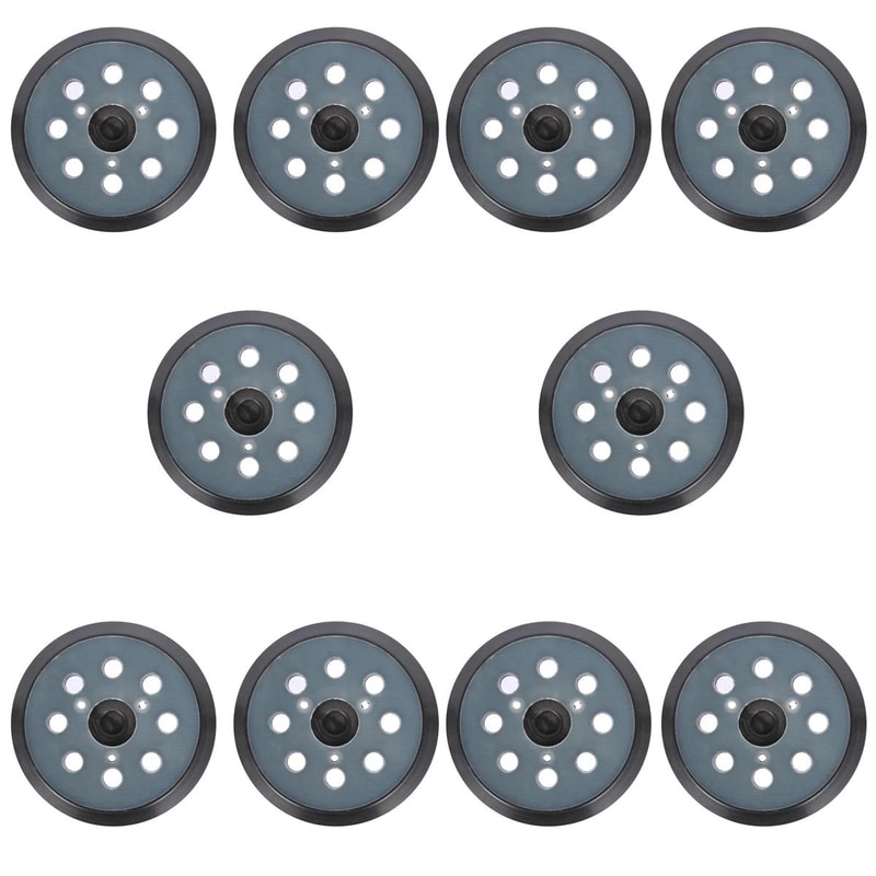 5 Inch Hook Loop Sanding Discs For Orbital Sander Smooth Finish Kit 11