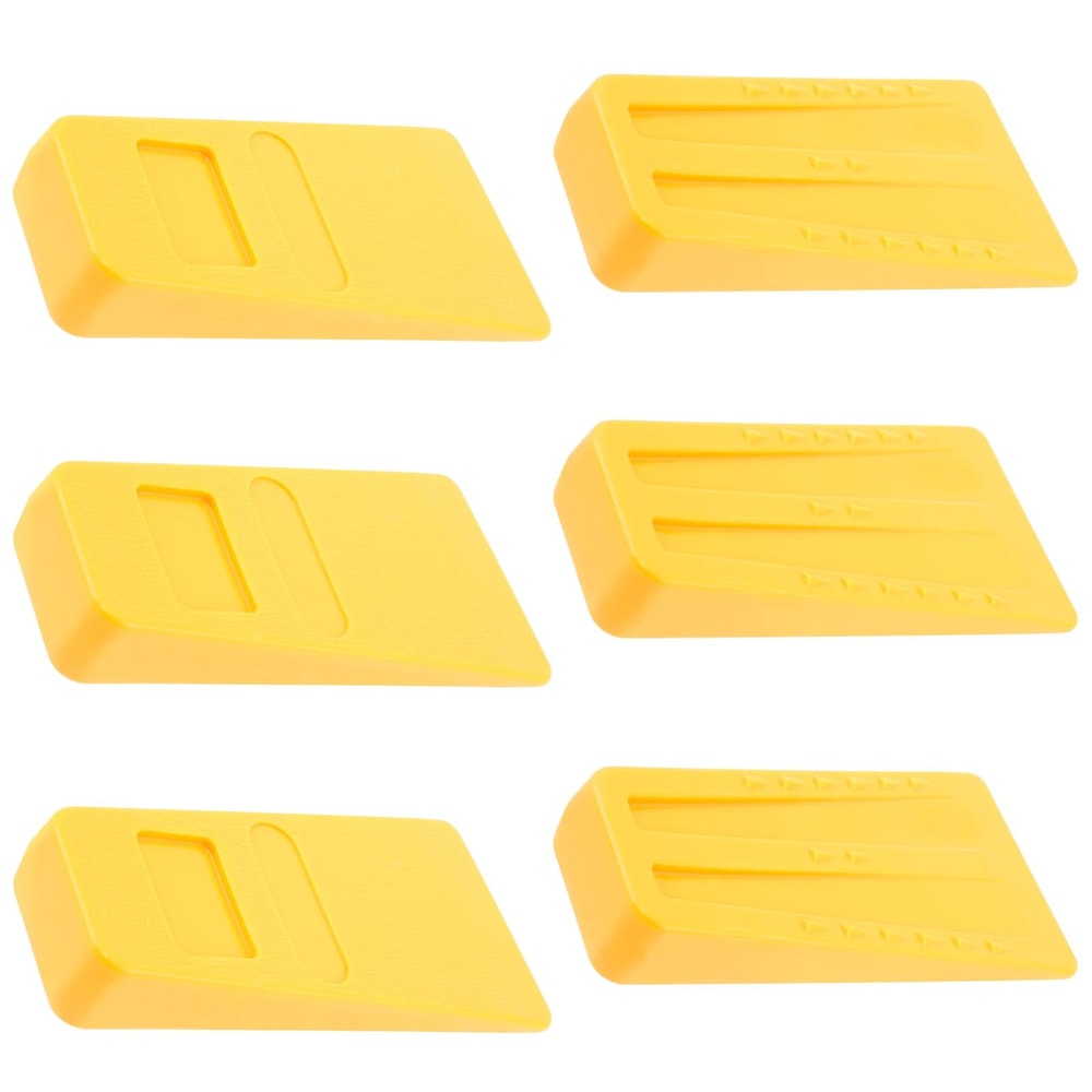 Heavy Duty Tree Felling Wedges For Chainsaw Safe Wood Cutting Set 6