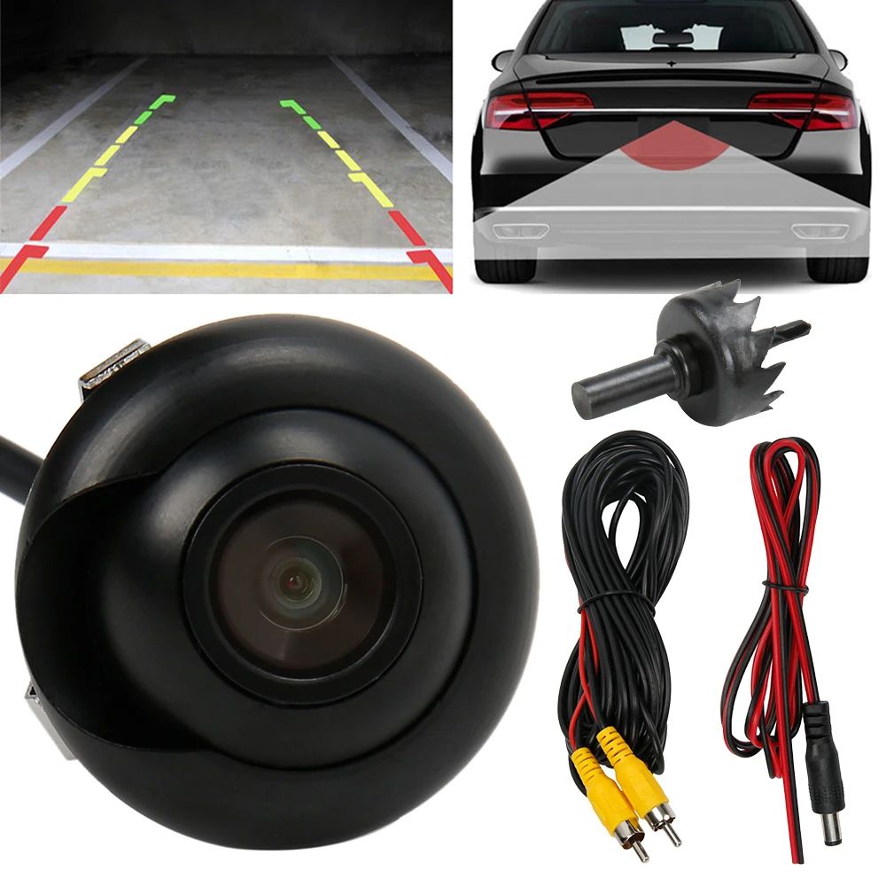 HD Wide Angle Car Backup Camera With Night Vision For Safe Reverse Parking 0