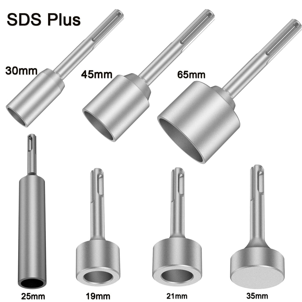 SDS Plus Ground Rod Driver For Hammer Drill Fast Earth Stake Installation Tool 0