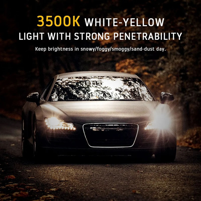 H7 LED Headlight Bulbs Super Bright Fog Light Replacement For Cars 2