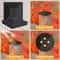 Wood Fence Post Caps Waterproof Deck Post Covers For Outdoor Protection Set 1