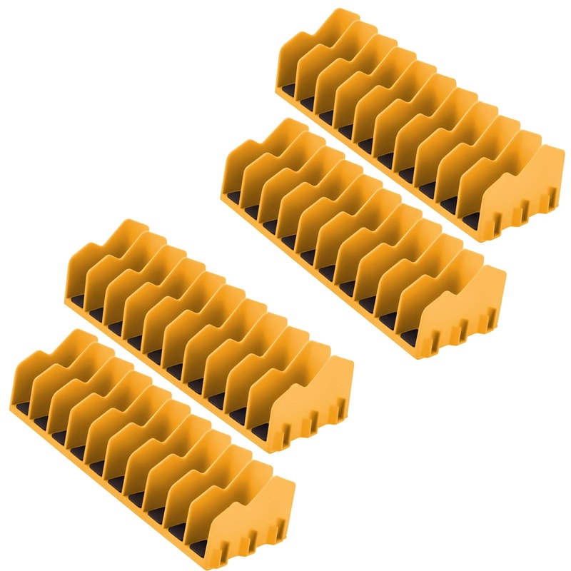 10 Slot Plier Organizer Rack Non Slip Toolbox Storage Holder Set 11