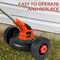 Lawn Trimmer Wheel Attachment Adjustable Support Wheel For Grass Cutter 2