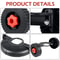 Lawn Trimmer Wheel Attachment Adjustable Support Wheel For Grass Cutter 3