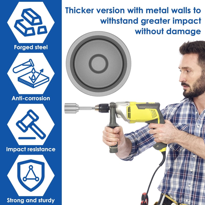 SDS Max Ground Rod Driver Heavy Duty Drill Attachment For Fast Installation 5