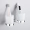 Wall Mounted Toothbrush Holder With Cups Double Tumbler Bathroom Organizer 3