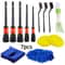 Car Detailing Brush Set Interior Exterior Cleaning Tools For Deep Cleaning 0