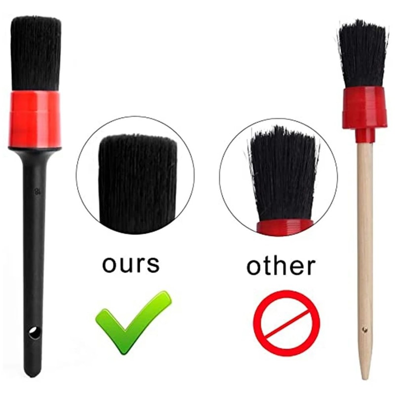 Car Detailing Brush Set Interior Exterior Cleaning Tools For Deep Cleaning 4
